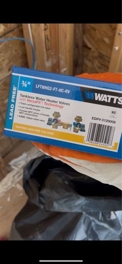 Tankless Water Heater Valves 3/4