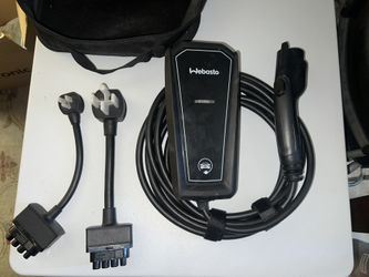 Mercedes Benz Webasto TurboCord Level Dual 120/240V Portable EV Charger Charging