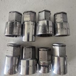 8 Pc Snap On Sockets