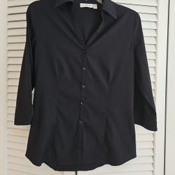 Lot of 3 Ico Cool Stretch Women's button down shirts, 2 Sm & 1 Med, very good condition!