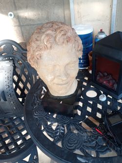 Vintage Head Sculpture