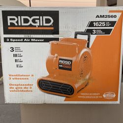 Ridgid 3 Speed Air Mover With Wheels 