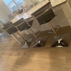 Contemporary Swivel Bar Stools ( Still In Box ) 