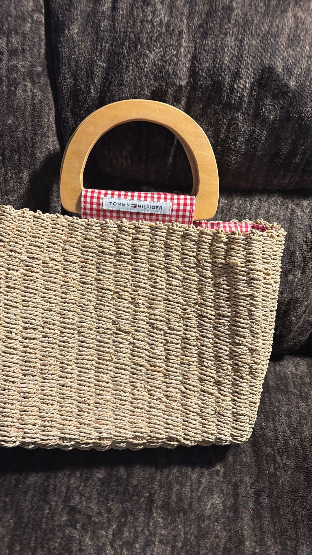 Tommy Hilfiger Women’s Straw Purse Almost Like New