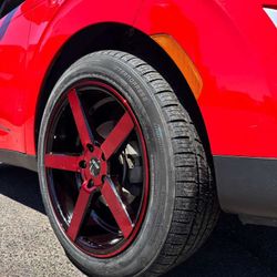 18x8 MST Rims And Tires 225/50/18 Ferentino 