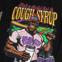 Cough Syrup Shirt Small Medium