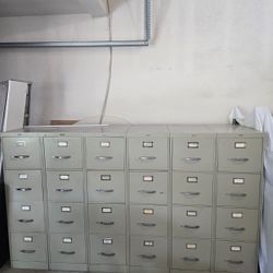 Metal File Cabinet Letter Size $50 Each