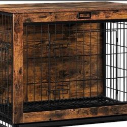Dog Crate Furniture, Large Dog Kennel for Small/medium dog breed size