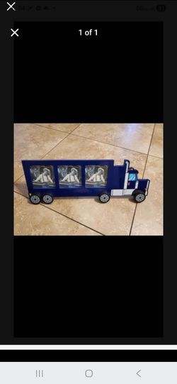 Semi Truck Novelty Multi-Photo Picture Frame
