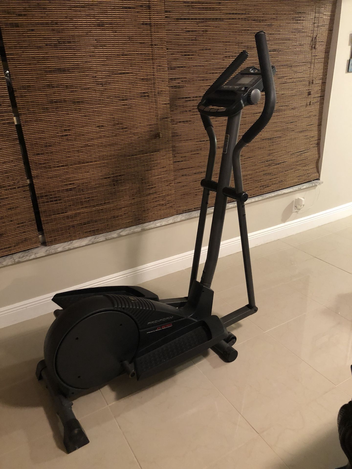 Proform C 630 Elliptical with Heart Rate Monitor