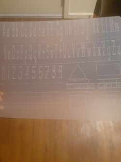 Dry Erase Learning Mats