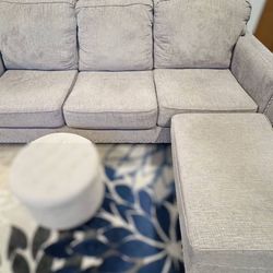 Barrali Studded Sofa with Free chaise.
