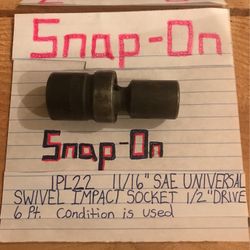 Snap-On Swivel Socket