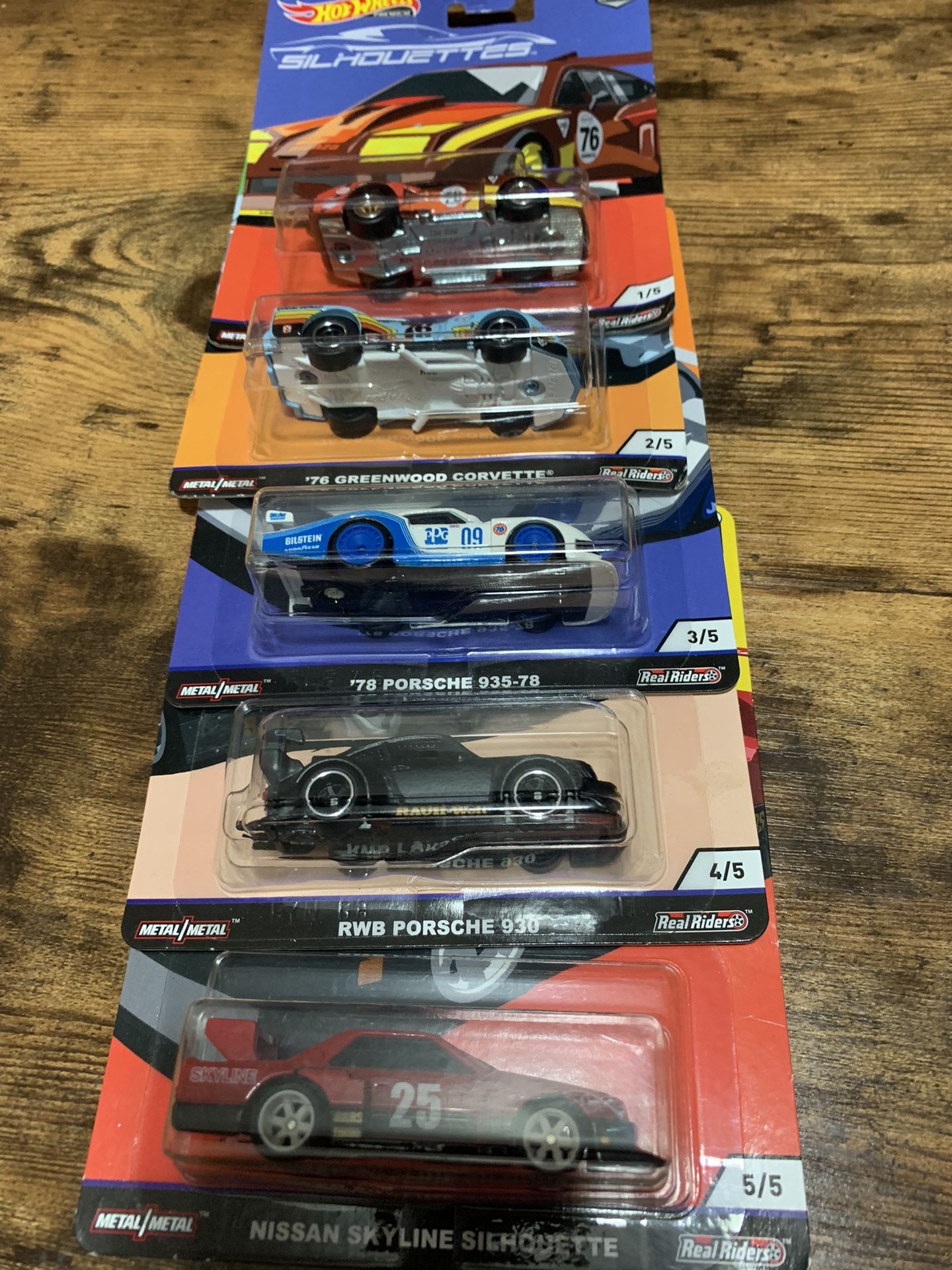 Hot Wheels Silhouette Set - Main Image