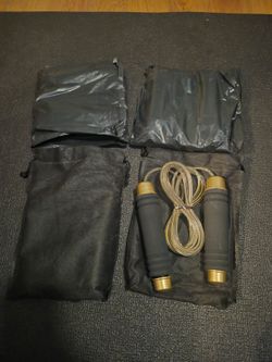 4 brand new heavy duty jump ropes / speed