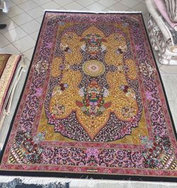 100% Persian Silk Rug