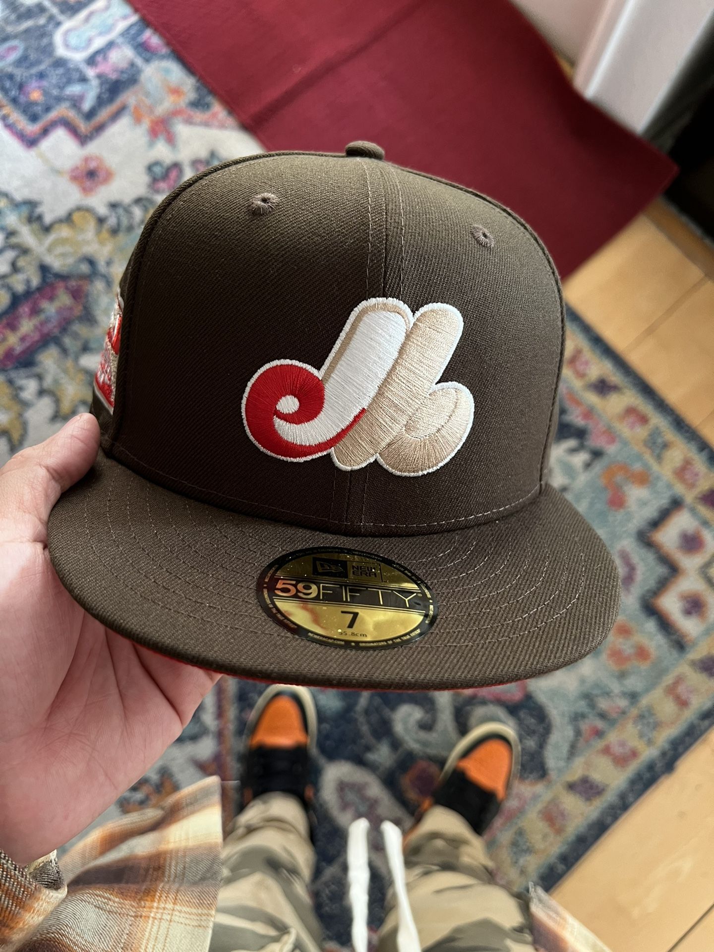 New Era Hat Fitted Cap Lids Exclusive Montreal