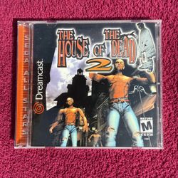 The House of the Dead 2 – Dreamcast – Like New – Complete – $60 – Firm