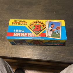 Bowman 1990 Baseball Trading Cards
