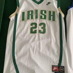 LeBron James St. Vincent-St. Mary “IRISH” Jersey (#23)