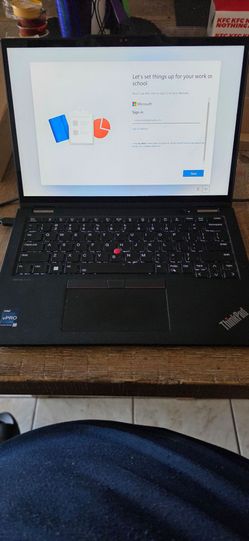 Lenovo ThinkPad Laptop with Intel vPro