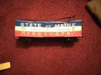 Vintage HO Scale State Of Maine Train Car