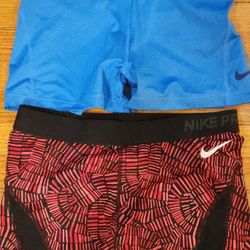 Nike Womans Compression Shorts 