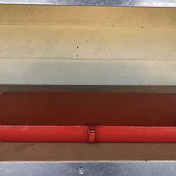 Red Metal Toolbox