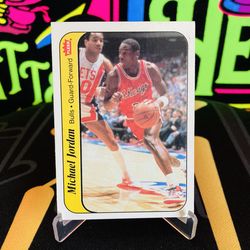1️⃣9️⃣8️⃣6️⃣ Fleer Michael Jordan Sticker