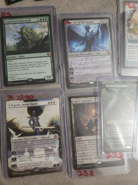 Magic Cards Lot Of High Valued Cards Ugin Espeth Tarkir Dragonstorm And Other Sets Very High Value