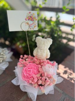 Mini candle bouquet