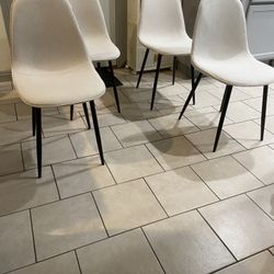 Boucle Dinner Chair Set Of 4