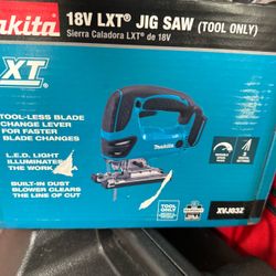 Makita 18V LXT Lithium-lon Cordless Variable Speed Jigsaw (Tool-Only)