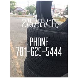 New Tire For Sale 205/55/16 $299 All Four tax included and free mounting and Balancing