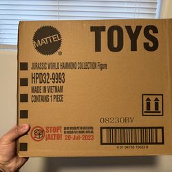 Jurassic Park Hammond Collection SDCC 2023 Steven Spielberg & Dilophosaurus Set
