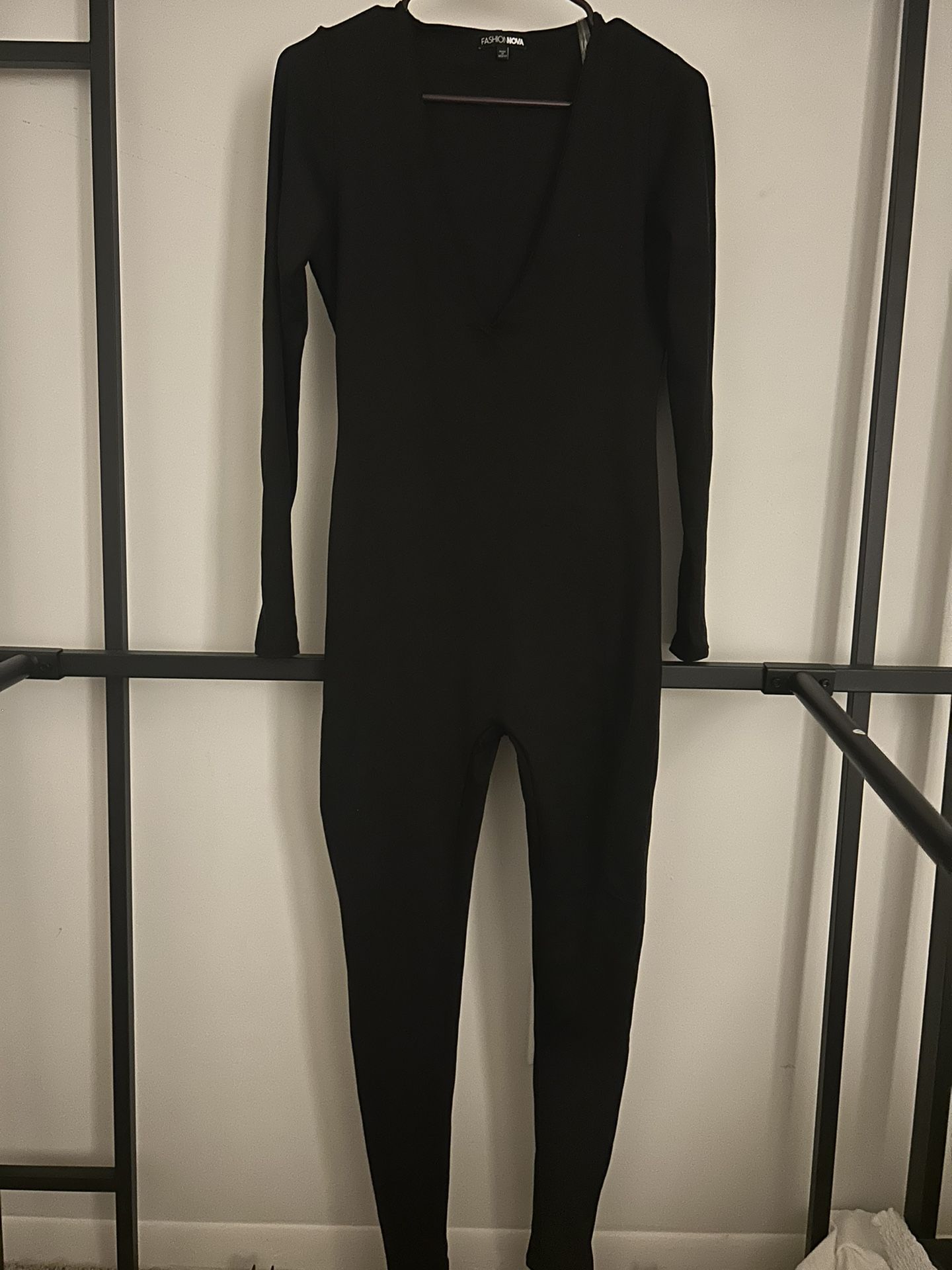Black Long Sleeve Bodysuit