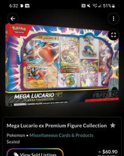 Pokemon mega lucario figure collection