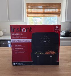 Instant vortex XL air fryer with versazone technology 9 quarts New