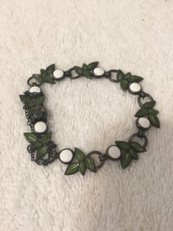 Marc Jacobs 5614 Green and white Bracelet