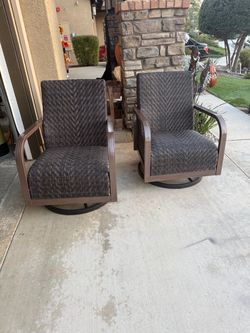 Patio chairs