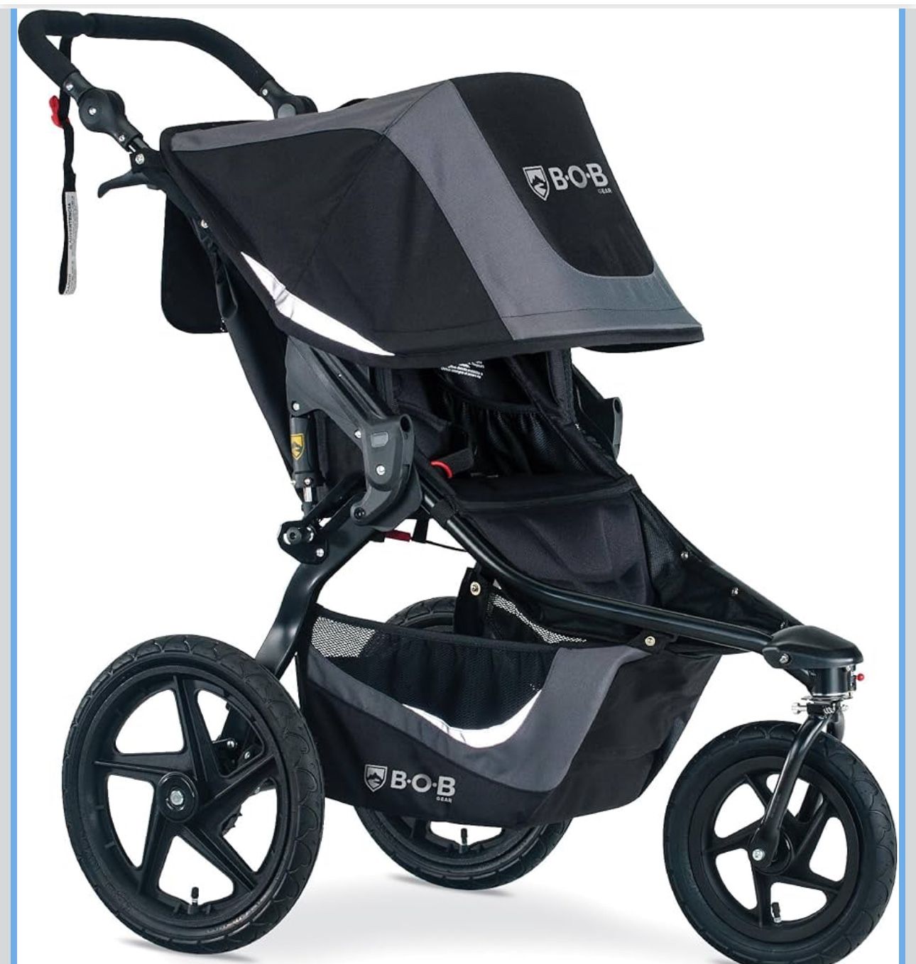 BOB Jogging Stroller Graphite Black