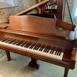 68 inch Beautiful Knabe Baby Grand piano With Bench  Thumbnail