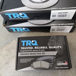 Volvo V50 Brake Rotor and Pads