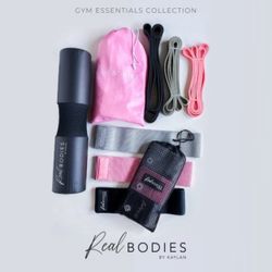 Wholesale Bulk Gym Accessories - Glute Pads, Rubber Resistance Bands, Cloth Glute Bands 