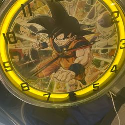 Dragon Ball Z ‘ Goku Edition neon Light Clock