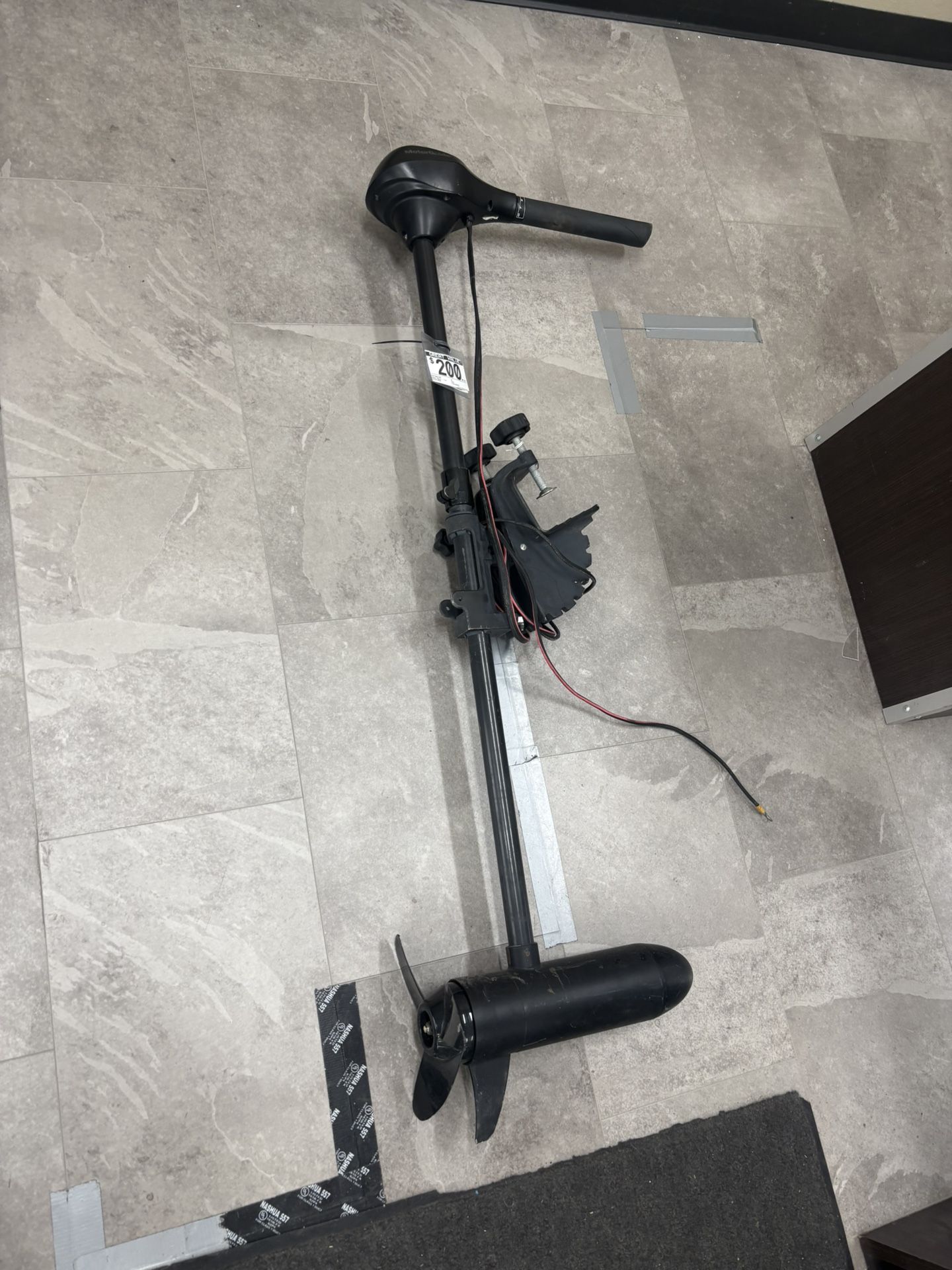 MotorGuide R5-80FW Fresh Water Digital Hand Control Transom Mount Trolling Motor