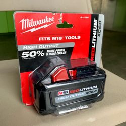 Milwaukee M18 high output 6.0