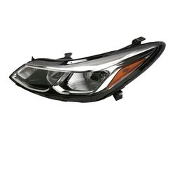For 2016-2019 Chevy Cruze Halogen Headlight W/ Bulb W/O LED DRL Driver Left