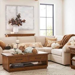 Pottery Barn Pearce Sectional - Excellent Condition