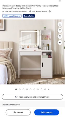Mainstays Vanity